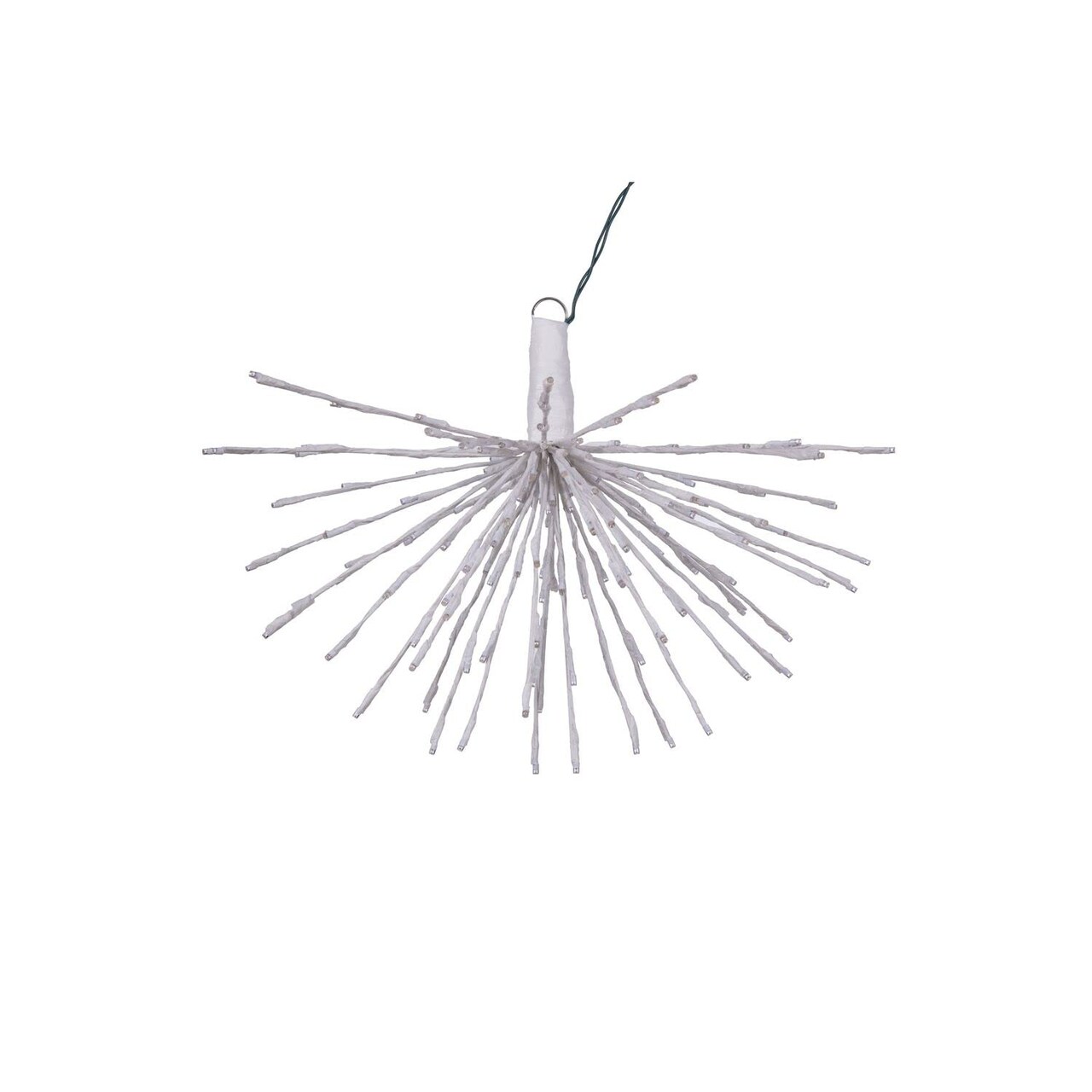 Vickerman 160Lt x 24" White Starburst Warm White 5mm Twinkle LED Lights.